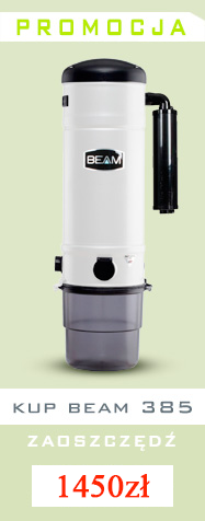 Odkurzacz centralny Beam SC-385 white taniej  limitowana wersja,  Odkurzacz Beam SC385 bialy